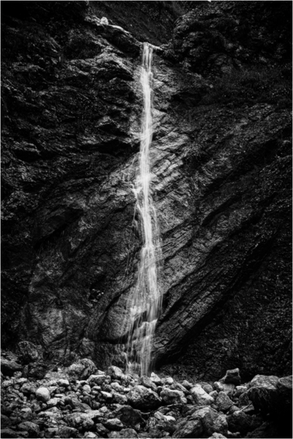 Berge - Wasserfall